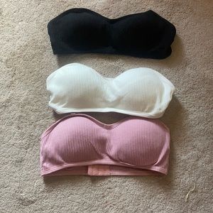 All 3 bralettes